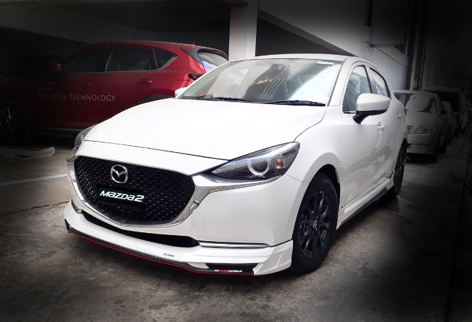 ชุดแต่ง Mazda2 2020 ทรง Strom 4ประตู